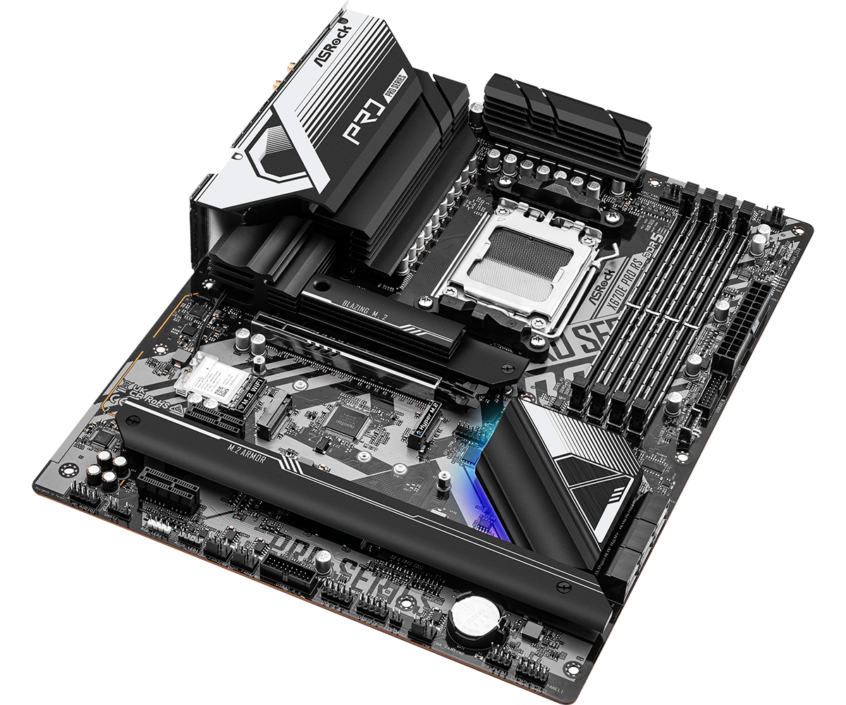 ASROCK X670E Pro RS Motherboar - X870E Atx Motherboard ulasan dan harga