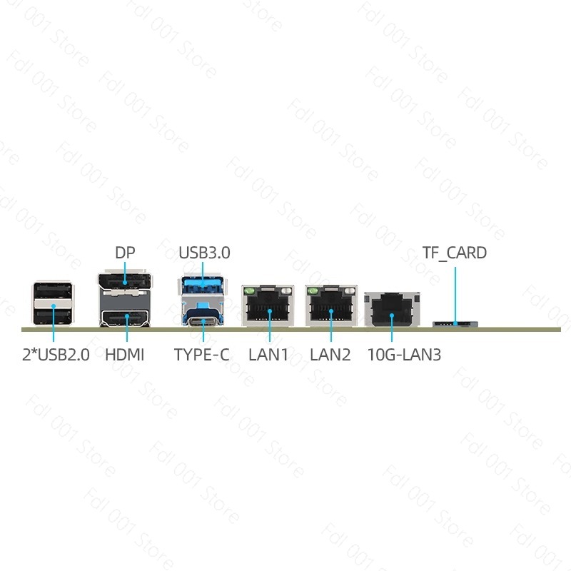 Motherboard Dual 2.5G 10G SFP  - Mini Itx Dual 2.5G Nas Motherboard ulasan dan harga